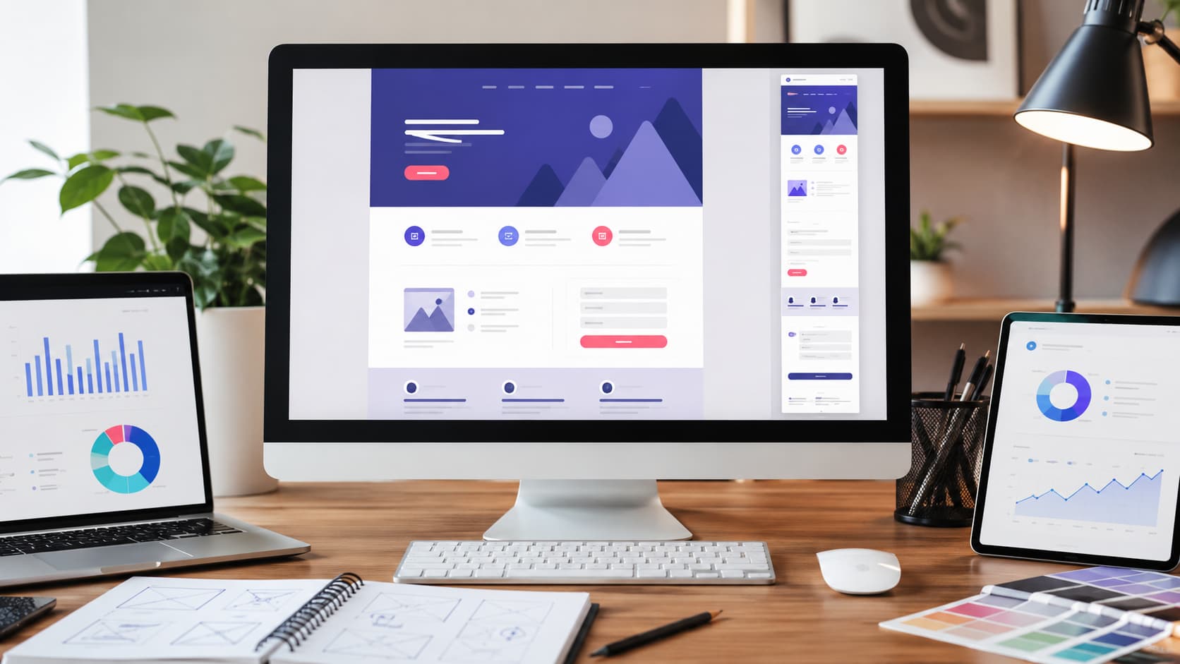 Diseño de landing para una web optimizada a nivel SEO con servicios de Datadicoco