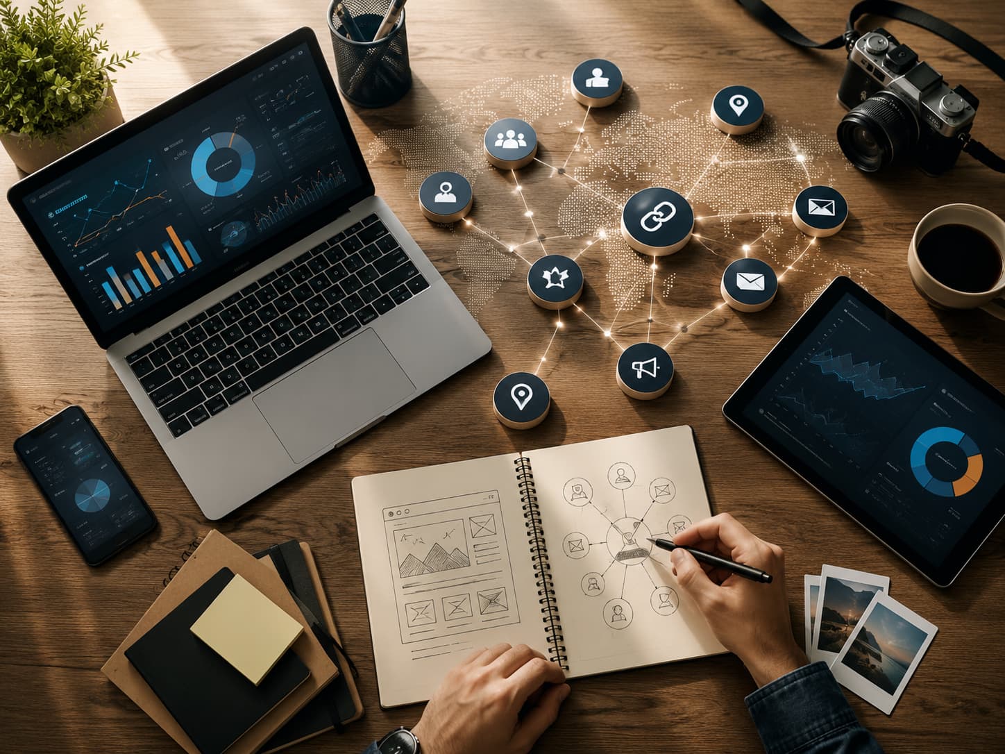 métricas sobre landing page en página web